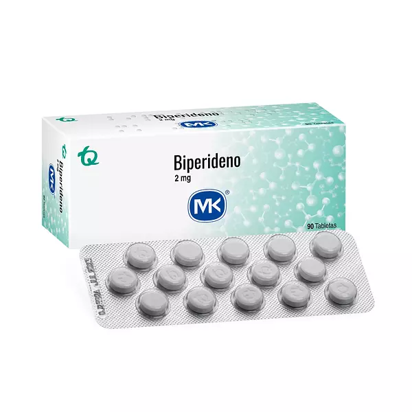 Biperideno 2Mg Cj X 90 Tab Mk