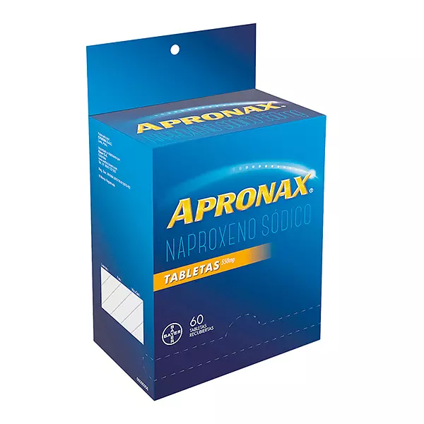 Apronax Tab (Naproxeno) 550Mg Cj X 60 Tab Bay