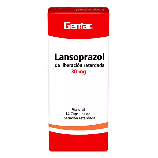 Lansoprazol 30 Mg Cj X 14 Cap Genfar