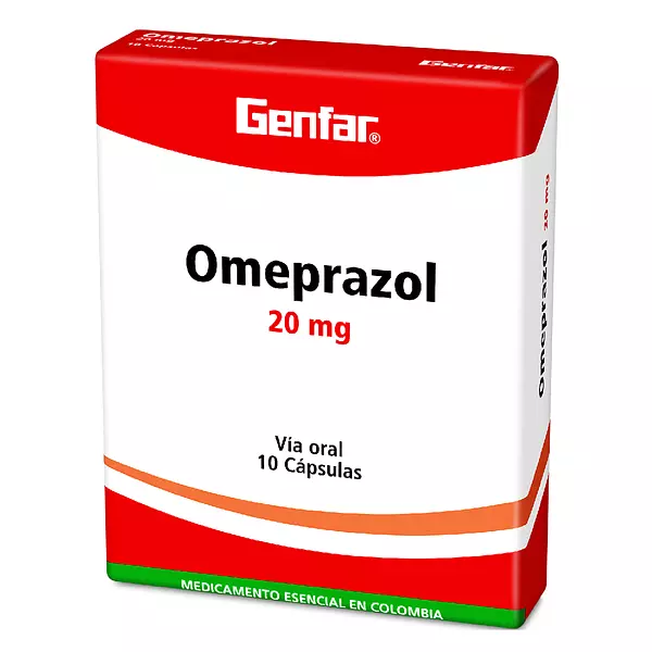 Omeprazol 20 Mg Caj X 10 Cap Genfar