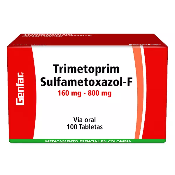 Trimetoprim Sulfa 160-800 Cj X 100 Tab Genfar