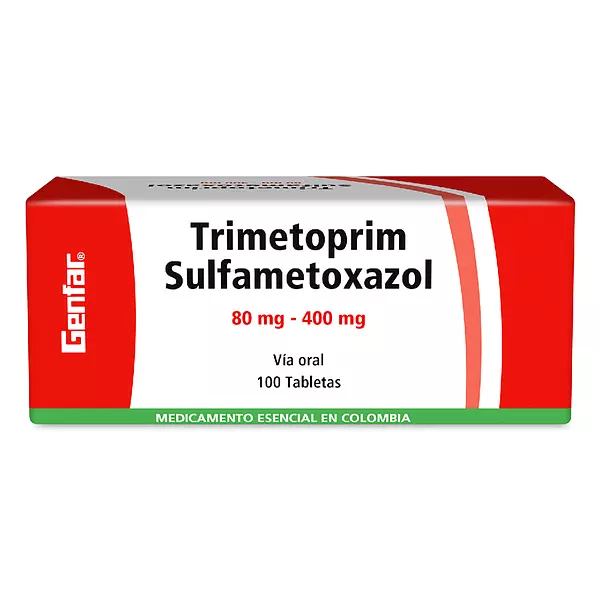 Trimetoprim Sulfa 80-400 Cj X 100 Tab Genfar