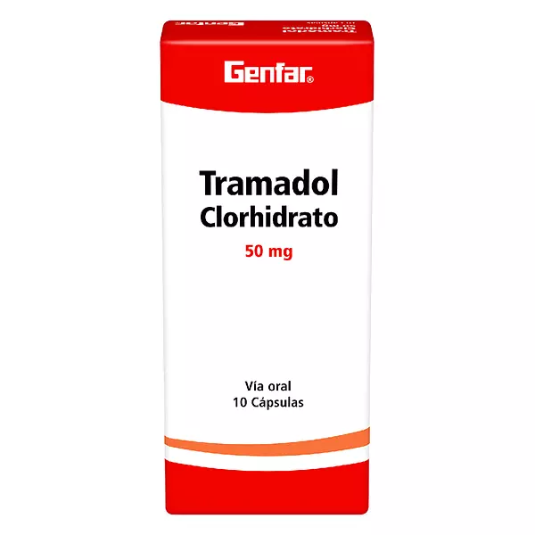 Tramadol 50 Mg Cj X 10 Cap Genfar