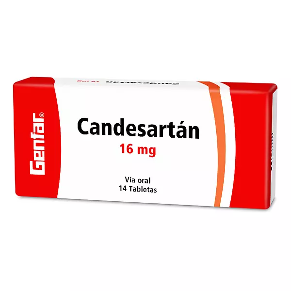 Candesartan 16 Mg Cj X 14 Tab Genfar