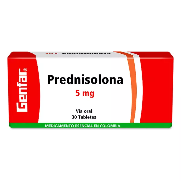 Prednisolona 5 Mg Cj X 30 Tab Genfar