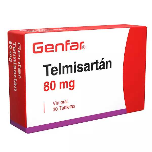 Telmisartan 80Mg Cj X 30 Tab Genfar