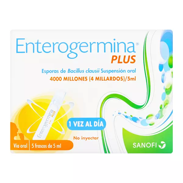 Enterogermina Plus 5 Ampollas Bebibles