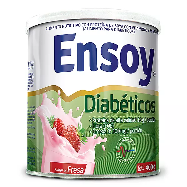 Ensoy Diabeticos Fresa Tar X 400 Gr Abbott