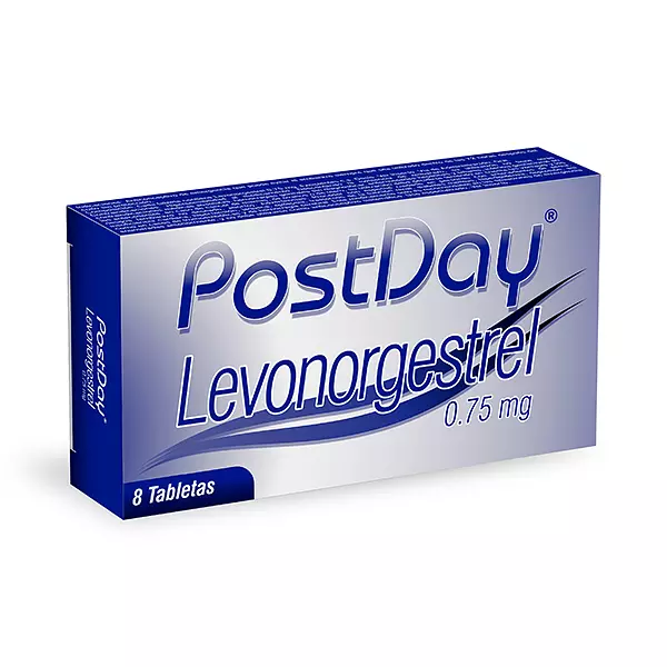 Postday 0,75 Mg (Levonorgestel) Cj X 8 Tab Abbott