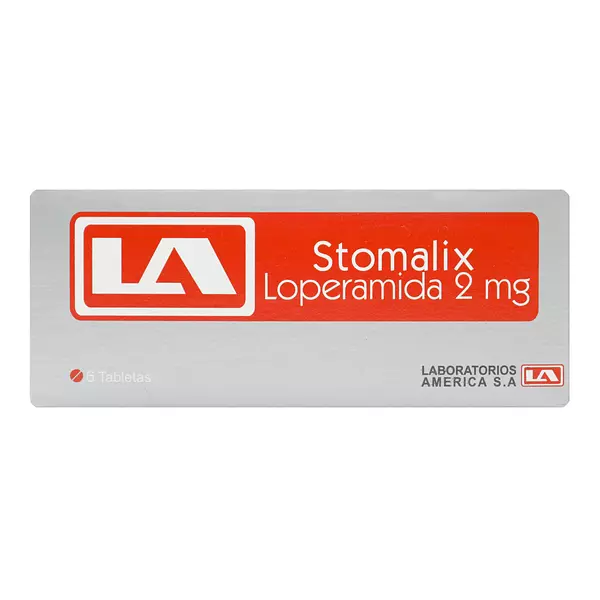 Stomalix (Loperamida 2Mg) Cj X 6 Tab Lab America