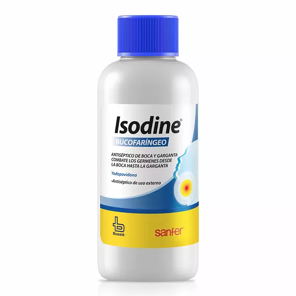 Isodine Bucofaringeo (Yodopovidona) Fco X 60 Ml Sanofi