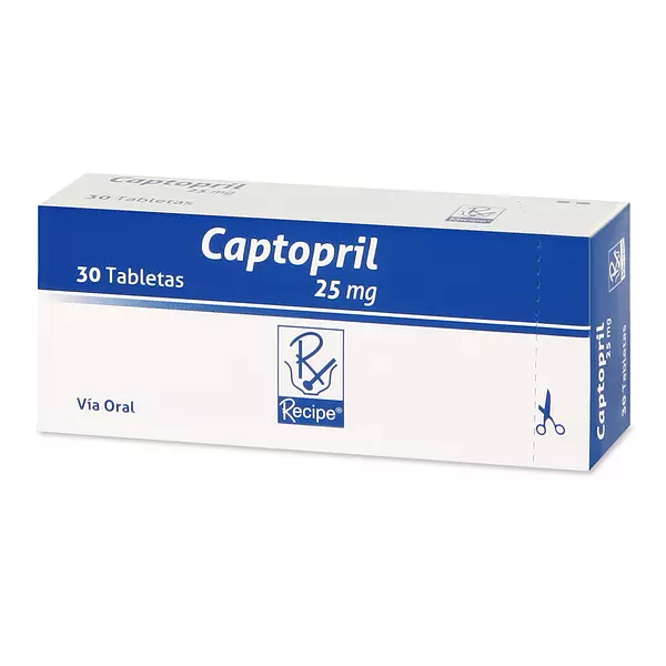 Captopril 25 Mg Cj X 30 Tab Bussie