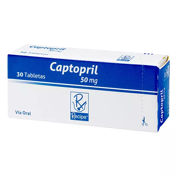 Captopril 50 Mg Cj X 30 Tab Bussie