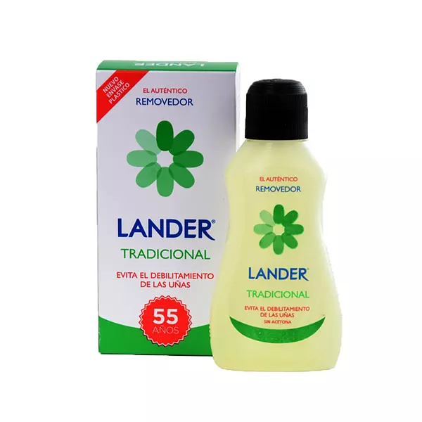 Removedor Esmalte Tradicional Fco X 35 Ml Lander