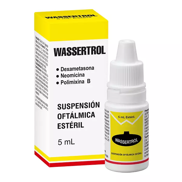 Wassertrol (Dexametasona+Neomicina+Polimixina) Fco X 5 Ml Tq