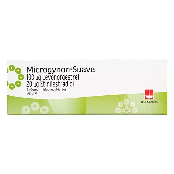 Microgynon Suave 21 Cj X 21 Tab Tecnofarma