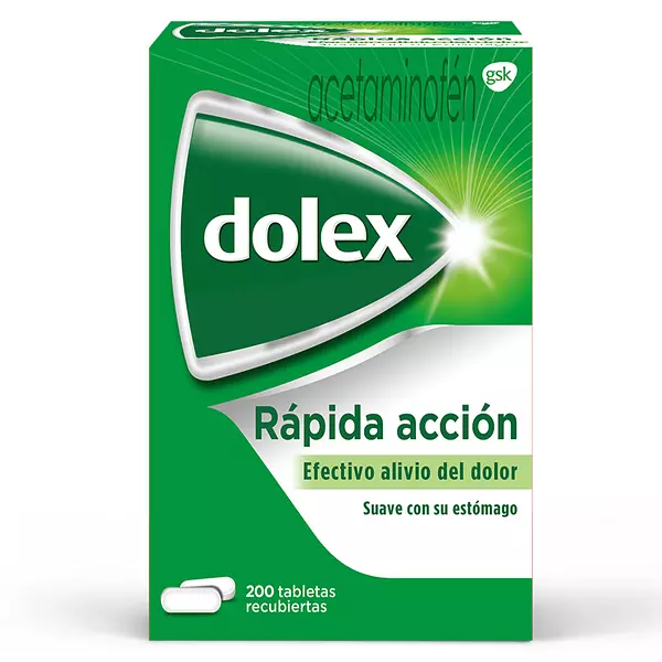 Dolex 500Mg Cj X 200 Tab Glaxo