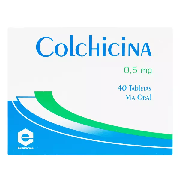 Colchicina 0,5Mg Cj X 40 Tab Expofarma