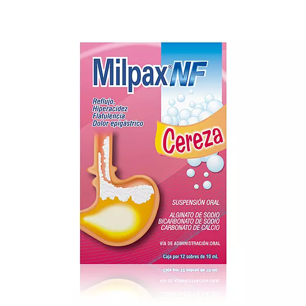 Milpax Nf Cereza Sachet 10Ml Cj X 12 Sbs