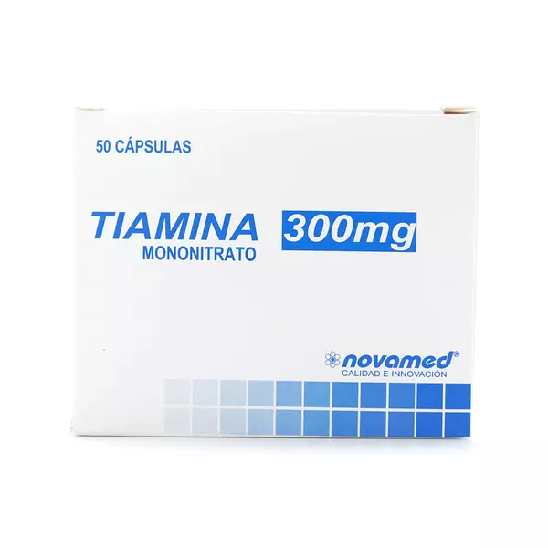 Tiamina 300Mg Cj X 50 Cap novamed