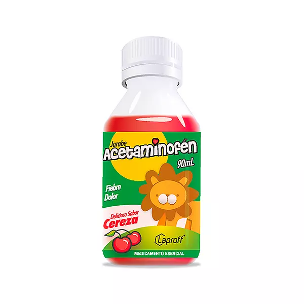 Acetaminofen 150 Mg Jarabe Fco X 90 Ml Laproff