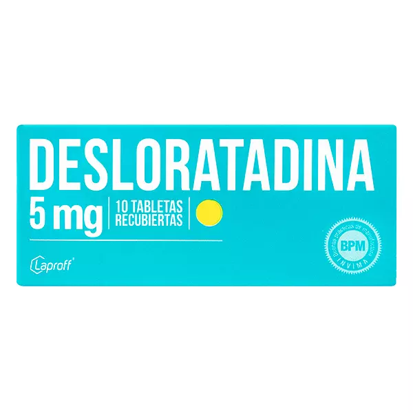 Desloratadina 5Mg Cj X 10 Tab Laproff