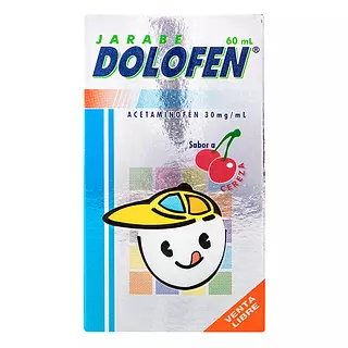 Dolofen Jarabe Cereza (Acetaminofen) Fco X 60Ml Procaps