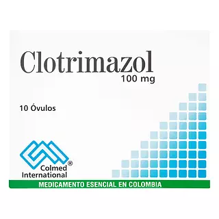 Clotrimazol 100 Mg Cj X 10 Ovulos Colmed
