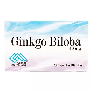 Ginkgo Biloba 40Mg Cj X 20 Cap Procaps