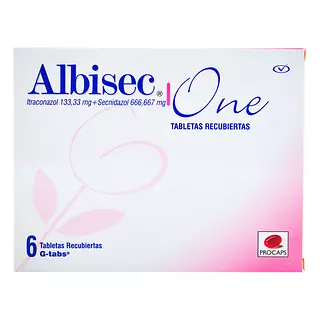 Albisec One (Itraconazol) Cj X 6 Tab Procaps