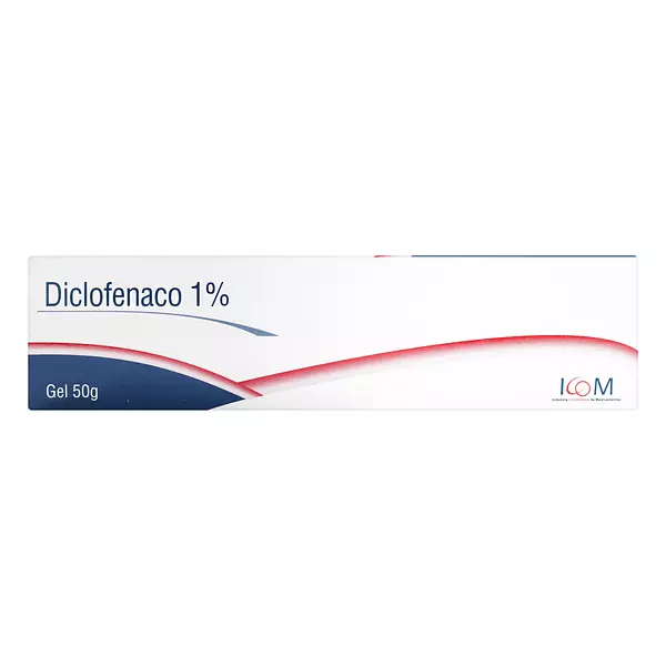 Diclofenaco 1% Gel Tbo X 50 Gr Icom