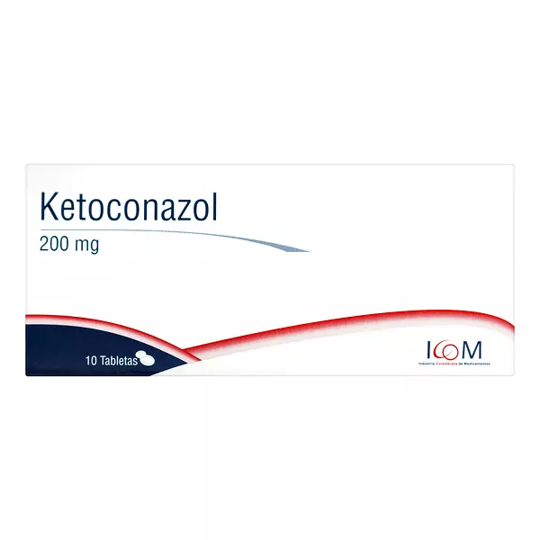 Ketoconazol 200Mg Cj X 10 Tab Icom