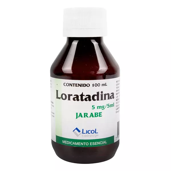 Loratadina 5Mg Jarabe Fco X 100Ml Licol