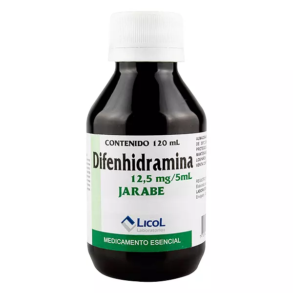 Difenhidramina Jarabe Fco X 120 Ml Licol