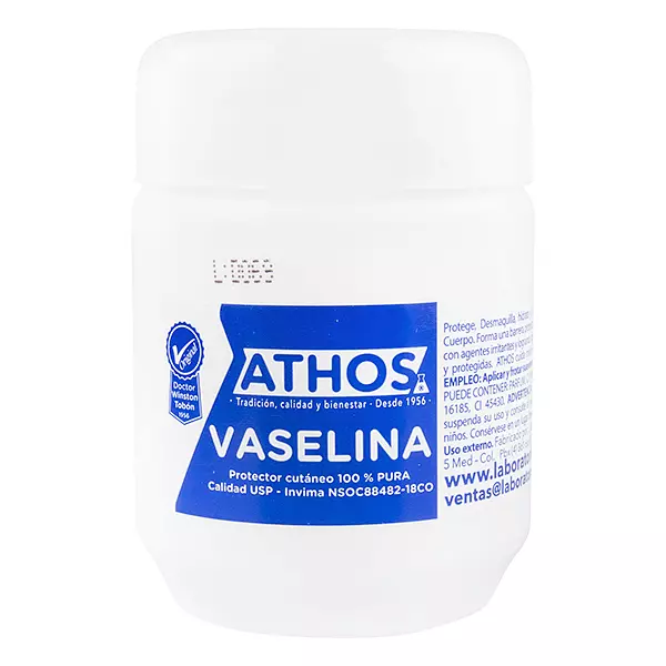 Vaselina Blanca Pot X 120 Gr Athos