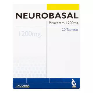 Neurobasal (Piracetam) 1200 Mg Cj X 20 Tab
