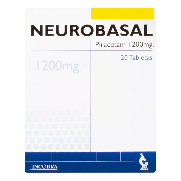 Neurobasal (Piracetam) 1200 Mg Cj X 20 Tab