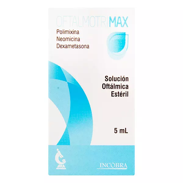 Oftalmotrimax (Polimixina+Neomicina+Dexametasona) Fco X 5Ml Incobra