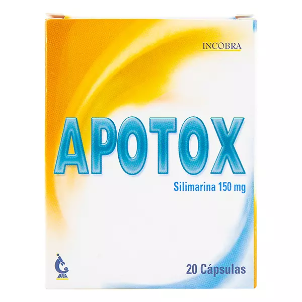 Apotox (Silimarina) Cj X 20 Cap Incobra