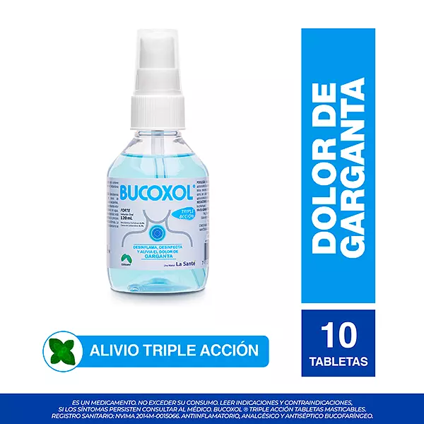 Bucoxol Triple Accion Spray Fco X 120Ml Bionutrect