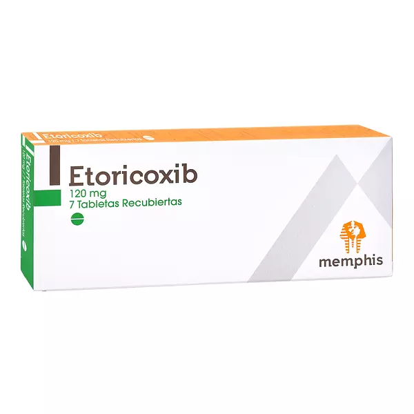 Etoricoxib 120 Mg Cj X 7 Tab Memphis