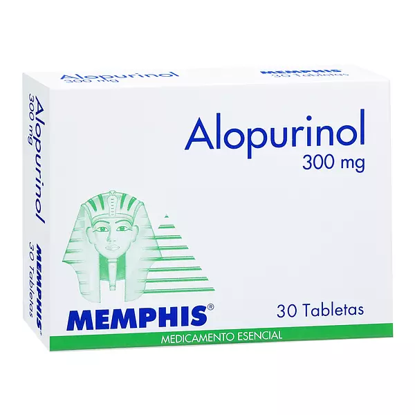 Alopurinol 300Mg Cj X 30 Tab Memphis