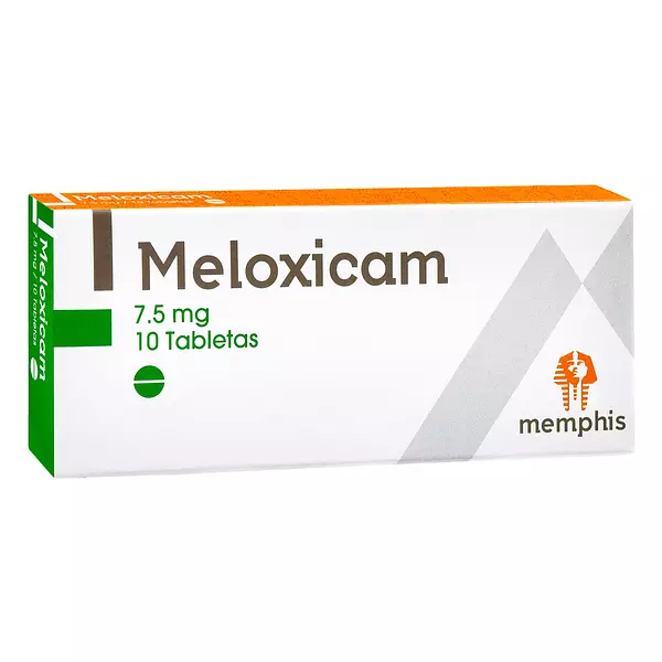 Meloxicam 7,5 Mg Cj X 10 Tab Memphis