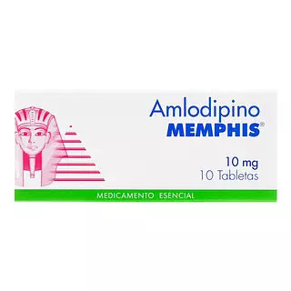 Amlodipino 10 Mg Cj X 10 Tab Memphis