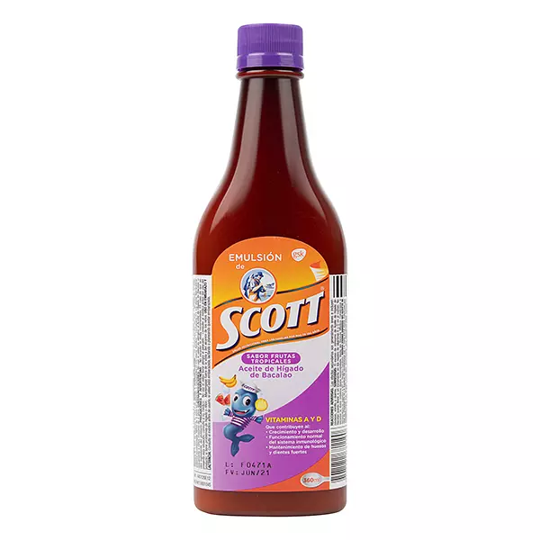 Emulsion Scott Tropical Fco X 360Ml