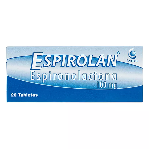 Espirolan (Espironolactona) 100 Mg Cj X 20 Tab Labinco