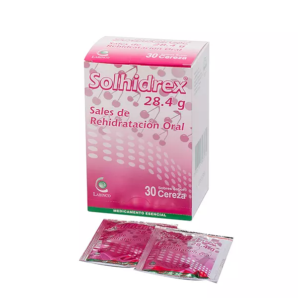 Solhidrex Sabor Cereza Cj X 30 Sbs Labinco