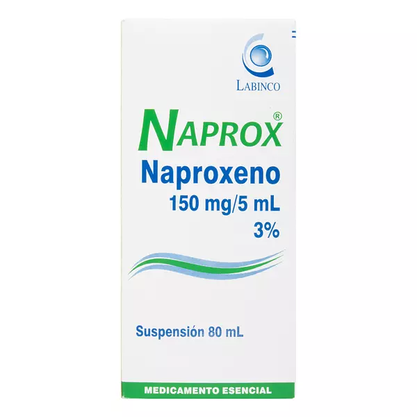 Naproxeno 150 Mg Susp Fco X 80Ml Labinco