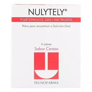 Nulytely ( Polietilenglicol 3350) X 4 Sobre Tecnofarma