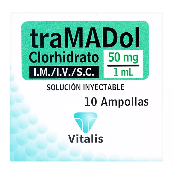 Tramadol 50 Mg Cj X 10 Ampolla Vitalis